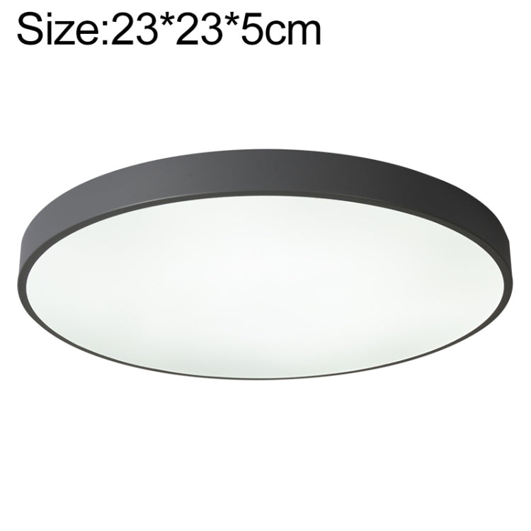 Lampada da soffitto rotonda a LED Macaron, regolazione continua, 23cm, 30cm, 40cm