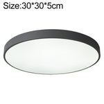 Lampada da soffitto rotonda a LED Macaron, regolazione continua, 23cm, 30cm, 40cm