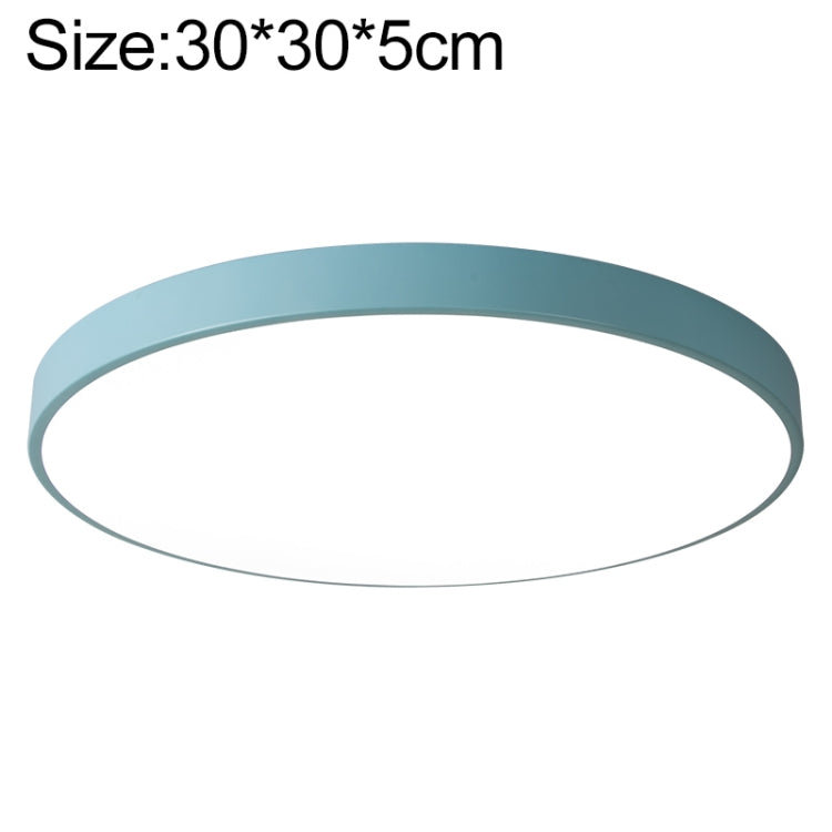 Lampada da soffitto rotonda a LED Macaron, regolazione continua, 23cm, 30cm, 40cm
