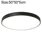 Lampada da soffitto rotonda a LED Macaron, regolazione continua, 50cm, 60cm, 78cm