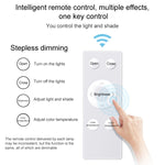 Lampada da soffitto rotonda a LED Macaron, regolazione continua, 50cm, 60cm, 78cm