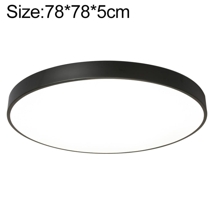 Lampada da soffitto rotonda a LED Macaron, regolazione continua, 50cm, 60cm, 78cm