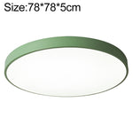 Lampada da soffitto rotonda a LED Macaron, regolazione continua, 50cm, 60cm, 78cm