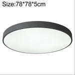 Lampada da soffitto rotonda a LED Macaron, regolazione continua, 50cm, 60cm, 78cm