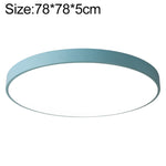 Lampada da soffitto rotonda a LED Macaron, regolazione continua, 50cm, 60cm, 78cm