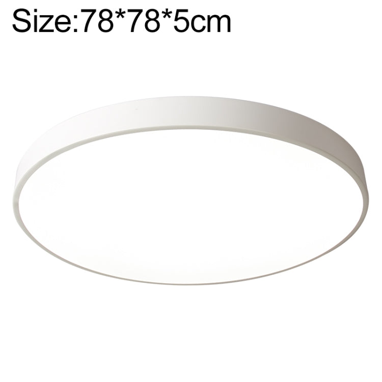 Lampada da soffitto rotonda a LED Macaron, regolazione continua, 50cm, 60cm, 78cm