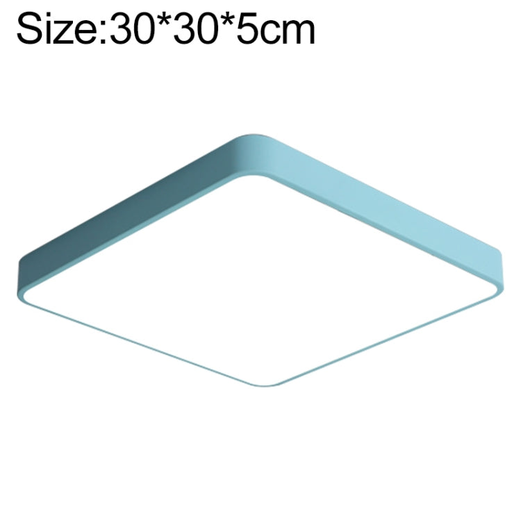 Plafoniera Quadrata LED Macaron, Luce 3 Colori, 30cm, 40cm, 50cm