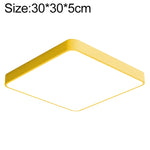 Plafoniera Quadrata LED Macaron, Luce 3 Colori, 30cm, 40cm, 50cm