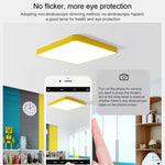 Plafoniera Quadrata LED Macaron, Luce 3 Colori, 30cm, 40cm, 50cm