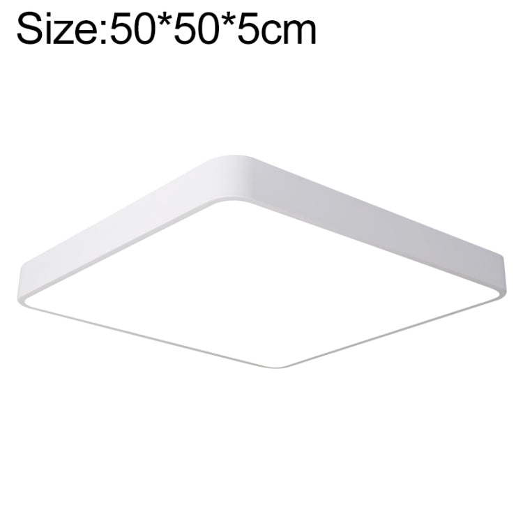 Plafoniera Quadrata LED Macaron, Luce 3 Colori, 30cm, 40cm, 50cm