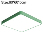 Plafoniera Quadrata LED Macaron, Luce 3 Colori, 60cm