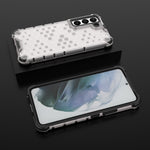 PC a nido d'ape + custodia per telefono in TPU, For Samsung Galaxy S22 5G, For Samsung Galaxy S22+ 5G, For Samsung Galaxy S22 Ultra 5G, For Honor 60
