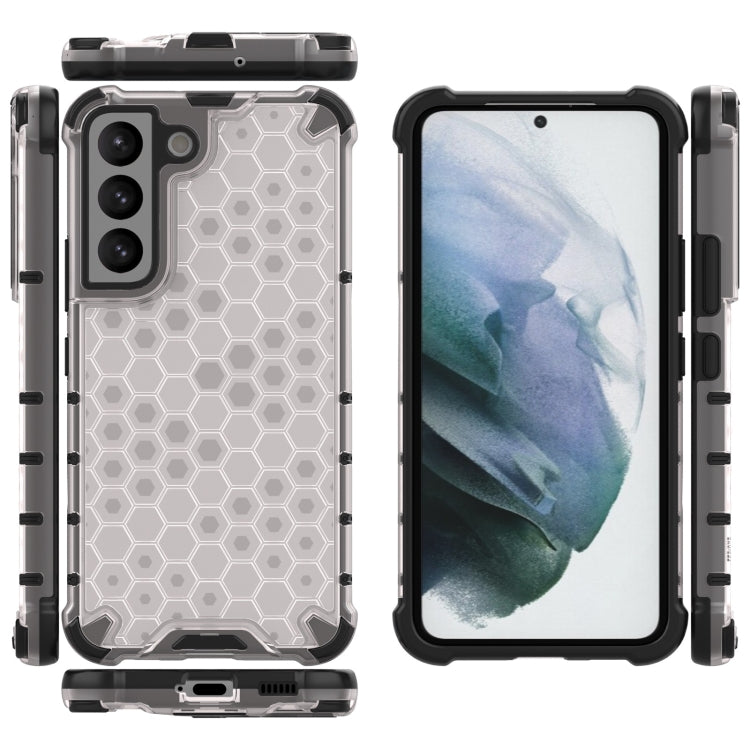 PC a nido d'ape + custodia per telefono in TPU, For Samsung Galaxy S22 5G, For Samsung Galaxy S22+ 5G, For Samsung Galaxy S22 Ultra 5G, For Honor 60