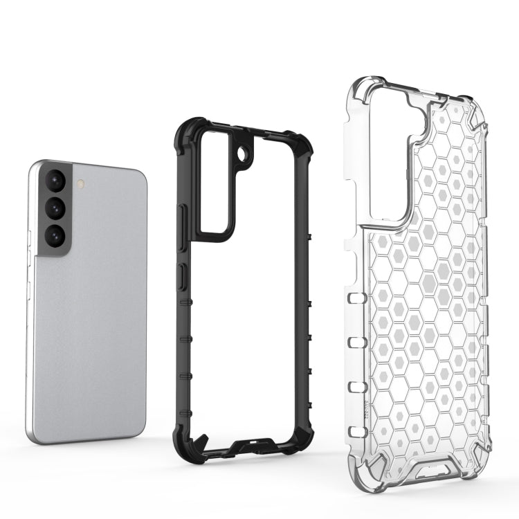 PC a nido d'ape + custodia per telefono in TPU, For Samsung Galaxy S22 5G, For Samsung Galaxy S22+ 5G, For Samsung Galaxy S22 Ultra 5G, For Honor 60