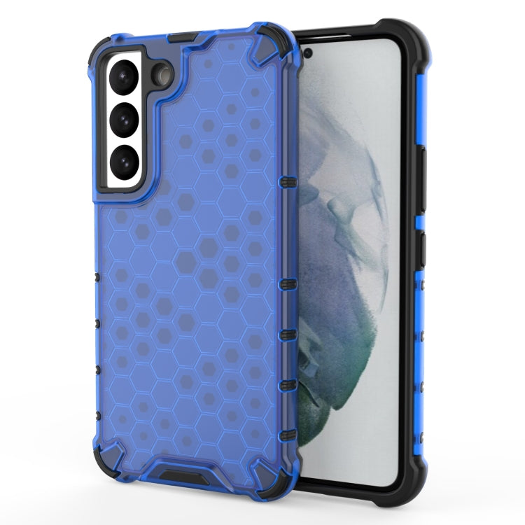 PC a nido d'ape + custodia per telefono in TPU, For Samsung Galaxy S22 5G, For Samsung Galaxy S22+ 5G, For Samsung Galaxy S22 Ultra 5G, For Honor 60