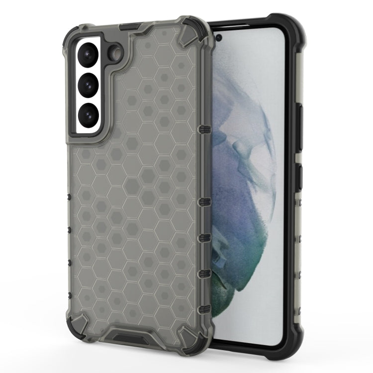 PC a nido d'ape + custodia per telefono in TPU, For Samsung Galaxy S22 5G, For Samsung Galaxy S22+ 5G, For Samsung Galaxy S22 Ultra 5G, For Honor 60