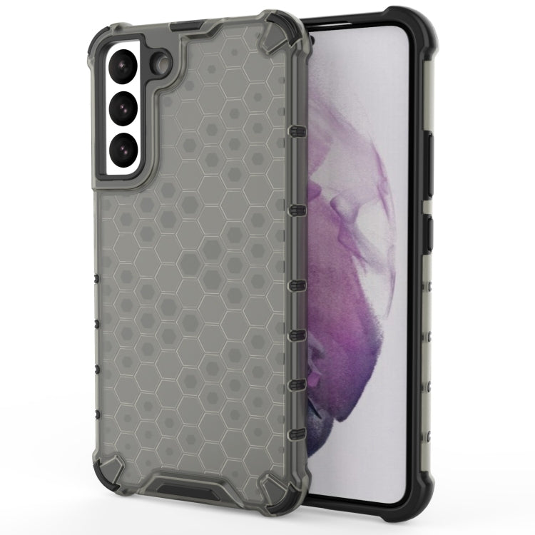 PC a nido d'ape + custodia per telefono in TPU, For Samsung Galaxy S22 5G, For Samsung Galaxy S22+ 5G, For Samsung Galaxy S22 Ultra 5G, For Honor 60