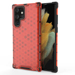 PC a nido d'ape + custodia per telefono in TPU, For Samsung Galaxy S22 5G, For Samsung Galaxy S22+ 5G, For Samsung Galaxy S22 Ultra 5G, For Honor 60