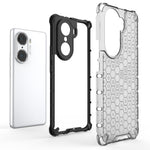 PC a nido d'ape + custodia per telefono in TPU, For Honor 60 Pro, For Honor X30i, For OPPO Realme Narzo 50A, For OPPO Realme Narzo 50 4G