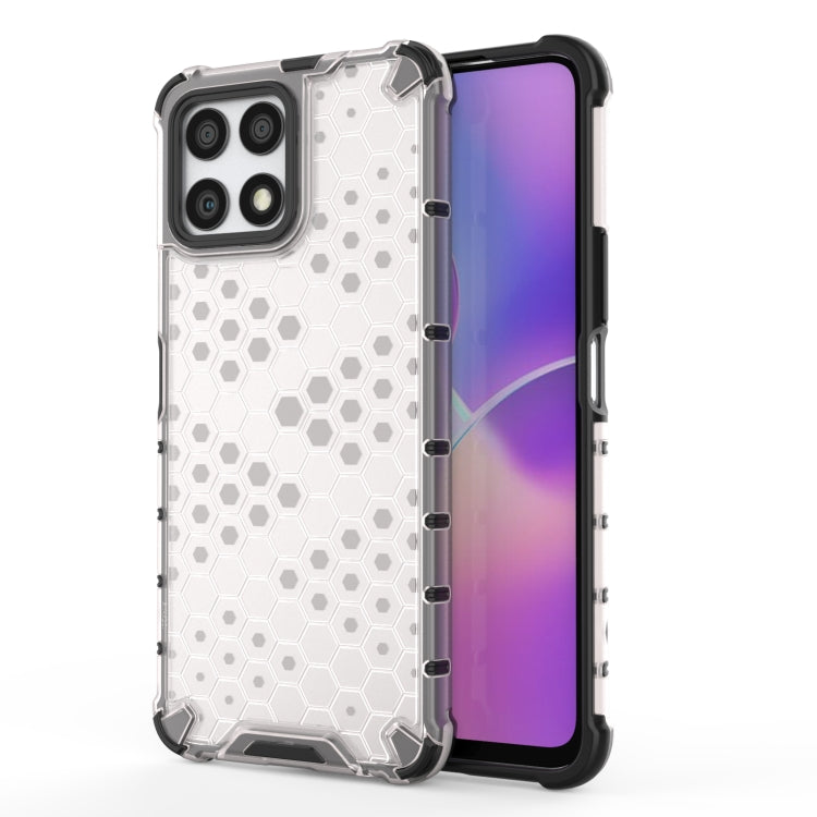 PC a nido d'ape + custodia per telefono in TPU, For Honor 60 Pro, For Honor X30i, For OPPO Realme Narzo 50A, For OPPO Realme Narzo 50 4G