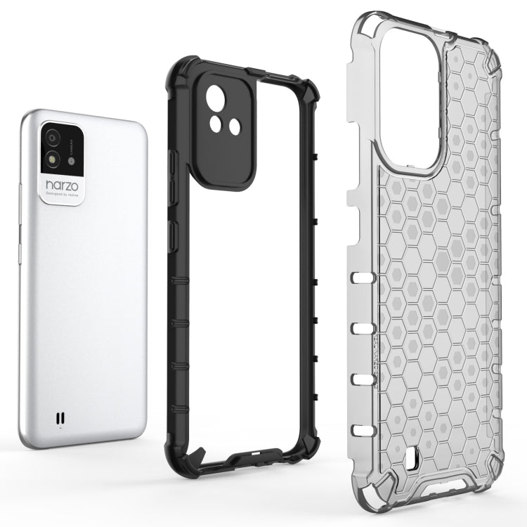 PC a nido d'ape + custodia per telefono in TPU, For OPPO Realme Narzo 50i, For OPPO Reno7 5G, For OPPO Reno7 Pro 5G, For Reno7 5G