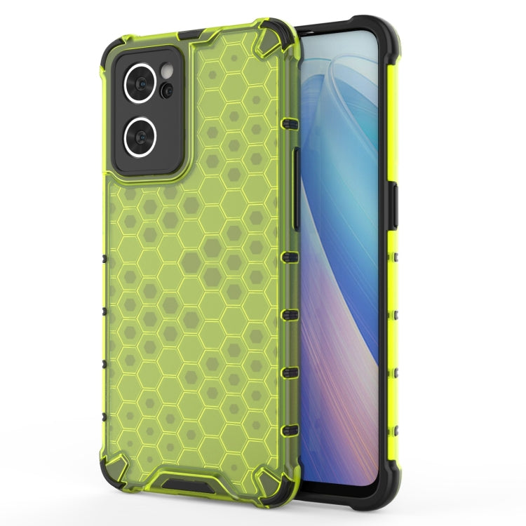 PC a nido d'ape + custodia per telefono in TPU, For OPPO Realme Narzo 50i, For OPPO Reno7 5G, For OPPO Reno7 Pro 5G, For Reno7 5G