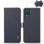 KHAZNEH Custodia per telefono RFID in vera pelle Litchi magnetica laterale, For Samsung Galaxy A22 5G, For Samsung Galaxy A32 4G, For Samsung Galaxy A32 5G, For Samsung Galaxy A42 5G, For Samsung Galaxy A51 5G, For Samsung Galaxy A52 5G