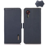 KHAZNEH Custodia per telefono RFID in vera pelle Litchi magnetica laterale, For Samsung Galaxy S21 Ultra 5G, For Samsung Galaxy S22+ 5G, For Samsung Galaxy S22 5G, For Samsung Galaxy S22 Ultra 5G, For Samsung Galaxy Xcover 5                            ...