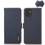 KHAZNEH Custodia per telefono RFID in vera pelle Litchi magnetica laterale, For Samsung Galaxy S21 Ultra 5G, For Samsung Galaxy S22+ 5G, For Samsung Galaxy S22 5G, For Samsung Galaxy S22 Ultra 5G, For Samsung Galaxy Xcover 5                            ...