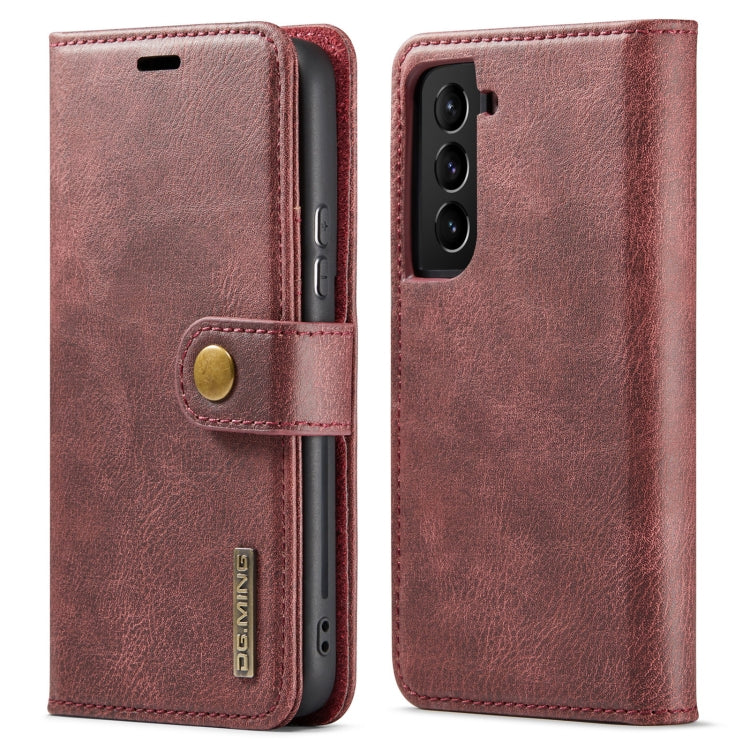 Custodia per telefono in pelle magnetica staccabile con struttura Crazy Horse DG.MING, For Samsung Galaxy S22 5G, For Samsung Galaxy S22+ 5G, For Samsung Galaxy S22 Ultra 5G, For Samsung Galaxy A13 5G
