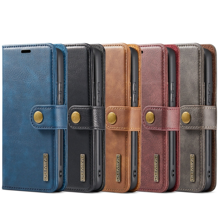 Custodia per telefono in pelle magnetica staccabile con struttura Crazy Horse DG.MING, For Samsung Galaxy S22 5G, For Samsung Galaxy S22+ 5G, For Samsung Galaxy S22 Ultra 5G, For Samsung Galaxy A13 5G