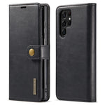 Custodia per telefono in pelle magnetica staccabile con struttura Crazy Horse DG.MING, For Samsung Galaxy S22 5G, For Samsung Galaxy S22+ 5G, For Samsung Galaxy S22 Ultra 5G, For Samsung Galaxy A13 5G