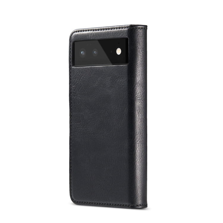 Custodia per telefono in pelle magnetica staccabile con struttura Crazy Horse DG.MING, For Google Pixel 6, For Google Pixel 6 Pro
