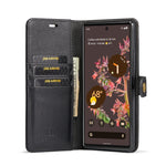 Custodia per telefono in pelle magnetica staccabile con struttura Crazy Horse DG.MING, For Google Pixel 6, For Google Pixel 6 Pro