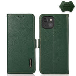 Custodia portafoglio in pelle con RFID per iPhone 12 e 13