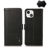 Custodia portafoglio in pelle con RFID per iPhone 12 e 13
