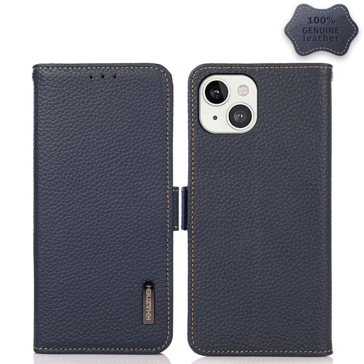 Custodia portafoglio in pelle con RFID per iPhone 12 e 13