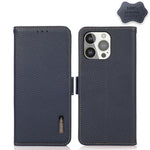 Custodia portafoglio in pelle con RFID per iPhone 12 e 13