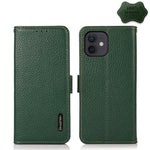 Custodia portafoglio in pelle con RFID per iPhone 12 e 13