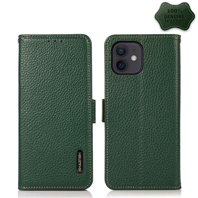 Custodia portafoglio in pelle con RFID per iPhone 12 e 13