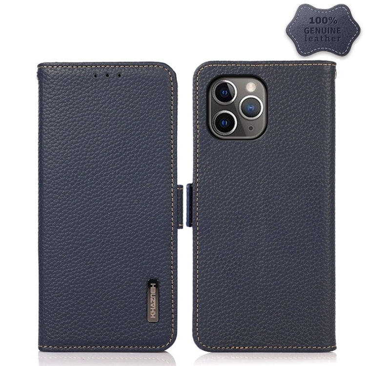 Custodia portafoglio in pelle con RFID per iPhone 12 Pro Max