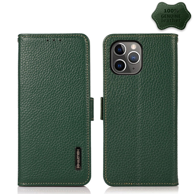 Custodia portafoglio in pelle con RFID per iPhone 12 Pro Max