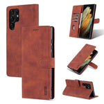 Custodia portafoglio in pelle per Samsung Galaxy S22 Ultra 5G