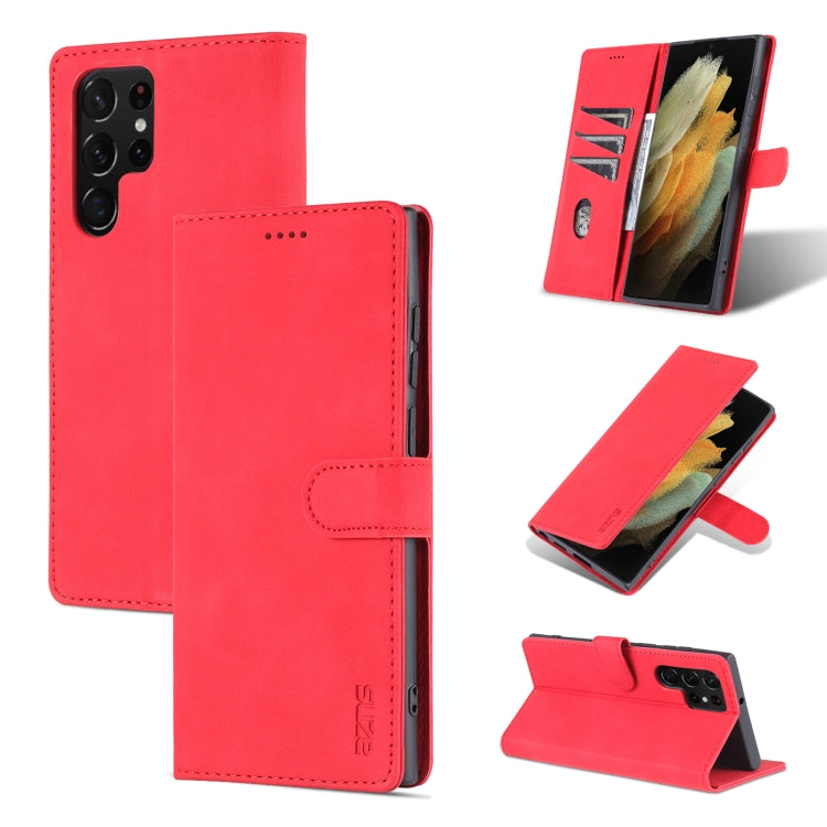 Custodia portafoglio in pelle per Samsung Galaxy S22 Ultra 5G