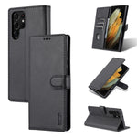 Custodia portafoglio in pelle per Samsung Galaxy S22 Ultra 5G