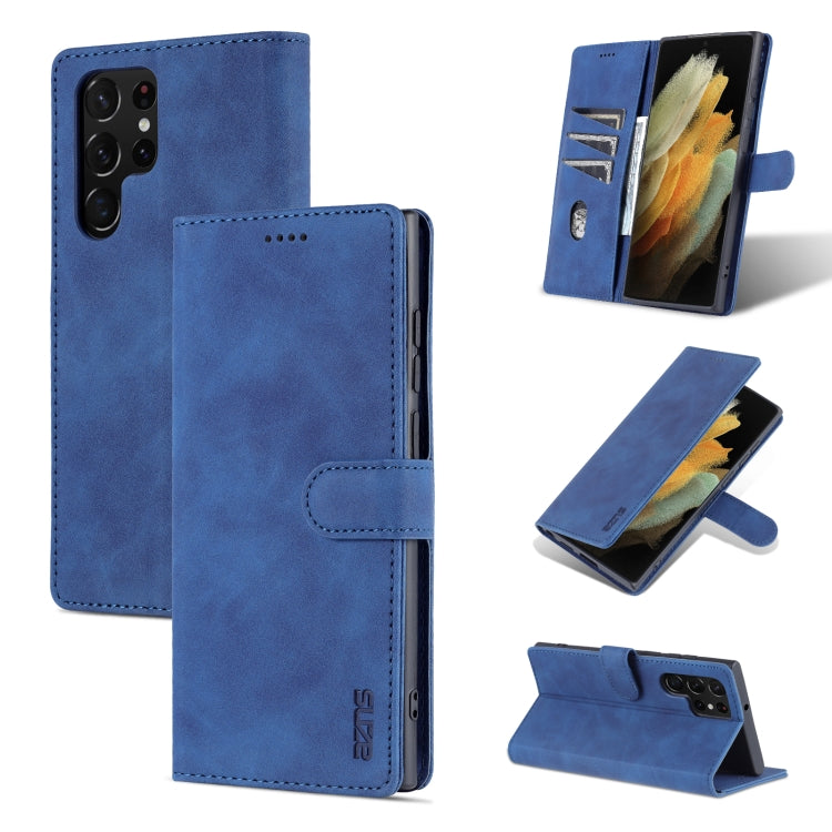 Custodia portafoglio in pelle per Samsung Galaxy S22 Ultra 5G