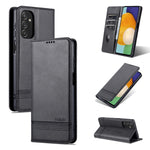 AZNS Custodia per telefono in pelle a vibrazione orizzontale con struttura in vitello magnetico, For vivo Y71t / V21e 5G, For Samsung Galaxy M52 5G