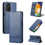 AZNS Custodia per telefono in pelle a vibrazione orizzontale con struttura in vitello magnetico, For vivo Y71t / V21e 5G, For Samsung Galaxy M52 5G