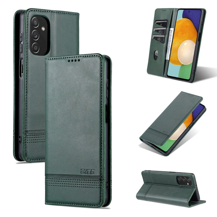 AZNS Custodia per telefono in pelle a vibrazione orizzontale con struttura in vitello magnetico, For vivo Y71t / V21e 5G, For Samsung Galaxy M52 5G