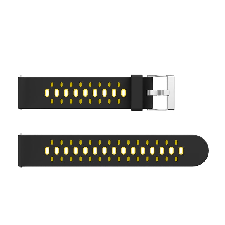 Cinturino in silicone a tre file di fori, For Samsung Galaxy Watch 3 45mm